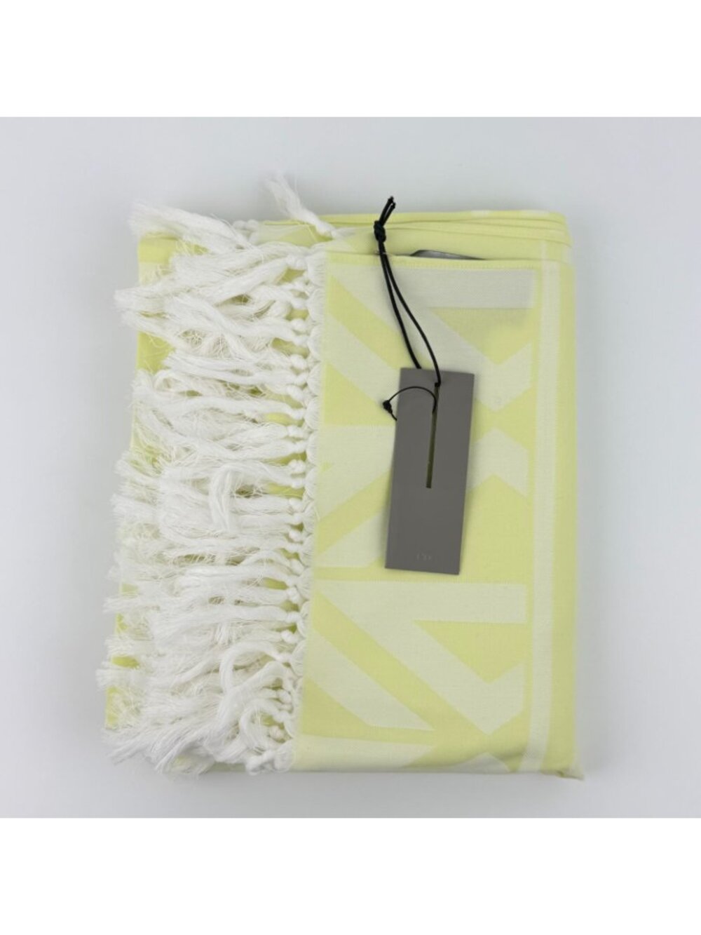 Dior Yellow Cotton Vintage Scarf - Picture 10 of 12